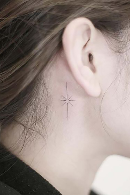 Your guide to behind the ear tattoos  Stories and Ink