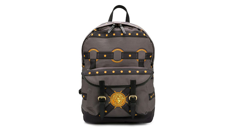 Versace Bondage Print Backpack