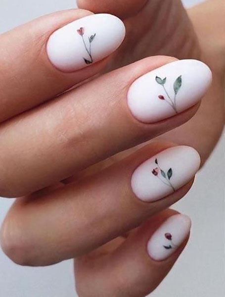 20 Elegant White Nail Designs To Copy In 2021 The Trend Spotter