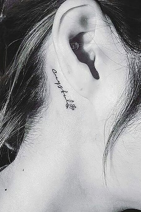 The Helix Tattoo Trend Is All Over Instagram  Allure