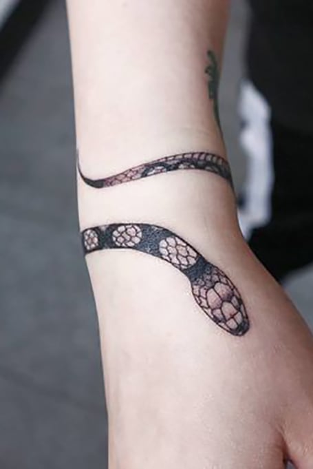 Wrist Snake Tattoo