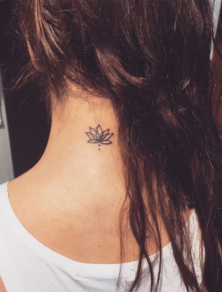 Lotus Flower Neck Ink