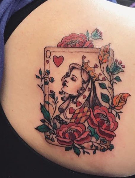 Queen Of Heart Tattoo