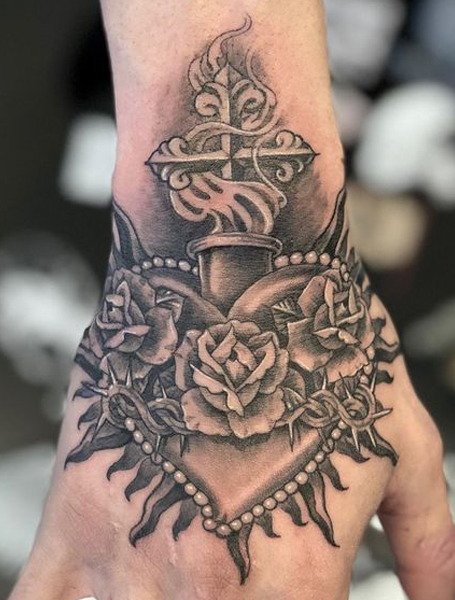 Sacred Heart Tattoo