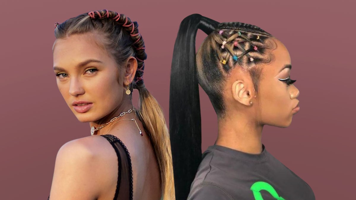 15 Cute And Fun Rubber Band Hairstyles For 2021 The Trend Spotter