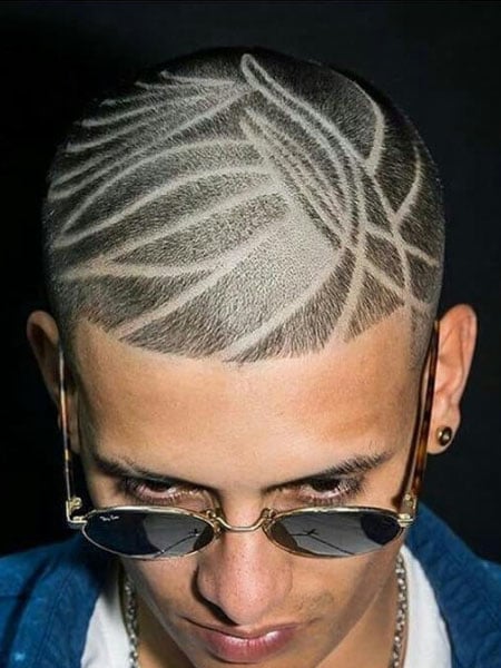 Complex Abstract Design Haircut