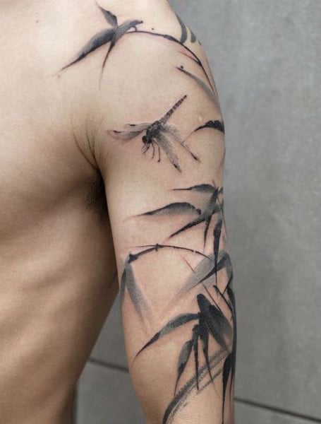 Dragonfly Tattoo Men