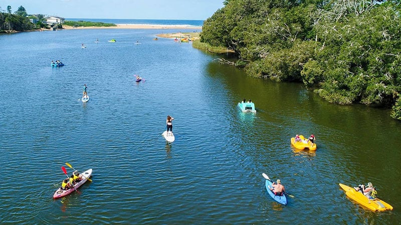Enjoy Water Activites At Avoca Lake
