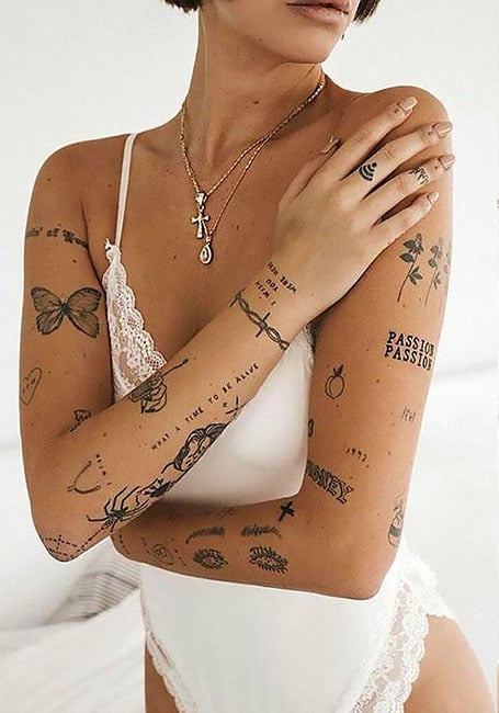 Feminine Sleeve Tattoo 2