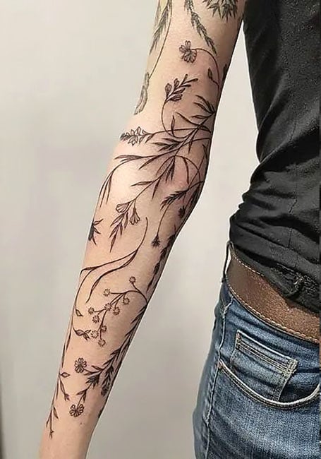 Update more than 76 quarter sleeve tattoo forearm latest  thtantai2