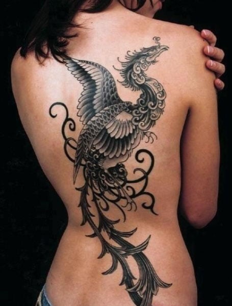 Japanese Phoenix Tattoo