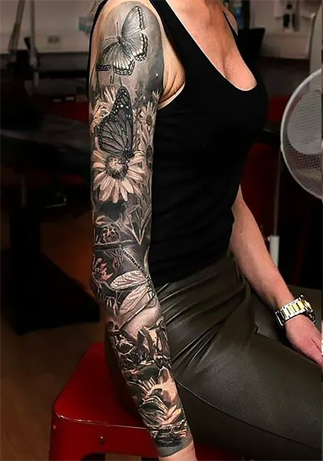 199 Sleeve Tattoos For Women That Are Pure Art On The Skin