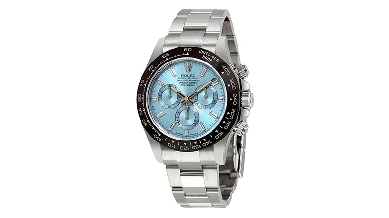 Oyster Perpetual Cosmograph Daytona Ice Blue Dial Automatic Men's Chronograph Watch
