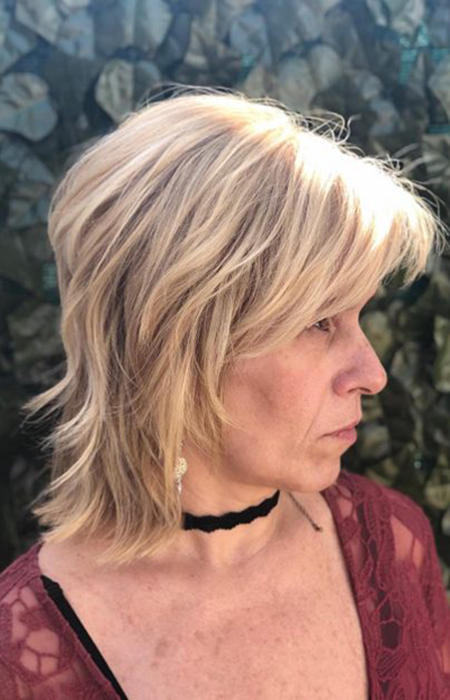 Shag Haircut For Women Over 50