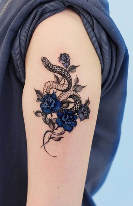 Beautiful but poisonous flowers with  Anastasia Tattoos  Facebook