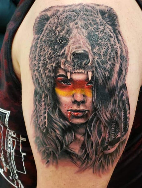 Bear Tattoo