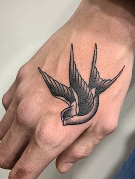Bird Tattoo Men
