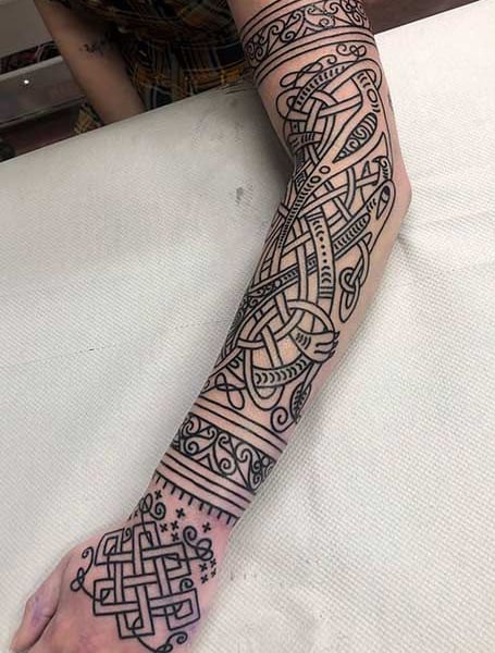 Celtic Sleeve Tattoo