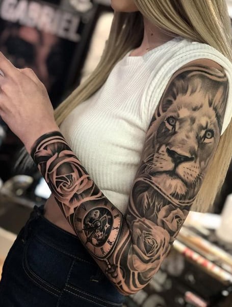 24 Popular Sleeve Tattoos For Women In 21 The Trend Spotter