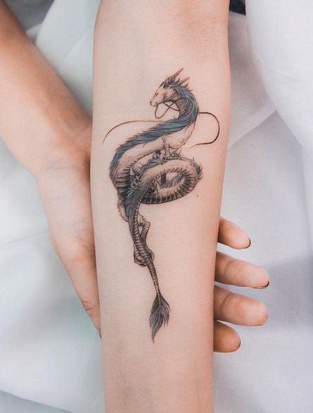 Dragon Forearm Tattoo