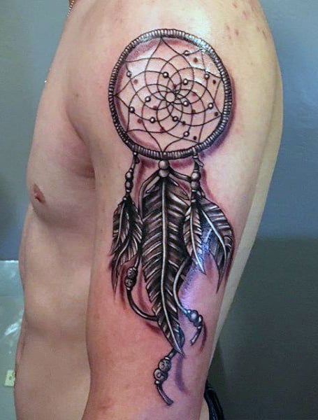 Dreamcatcher Tattoo For Men