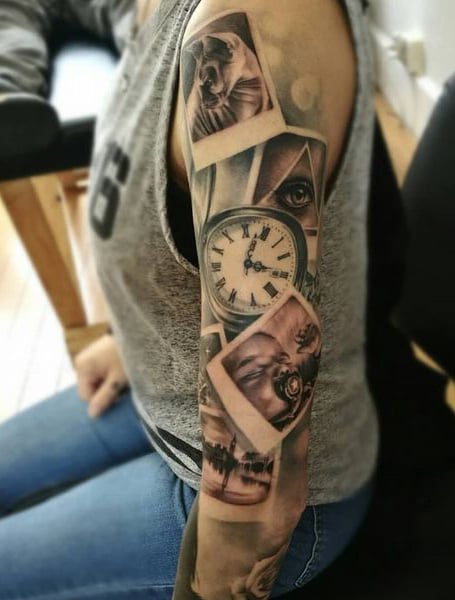 Family Sleeve Tattoo