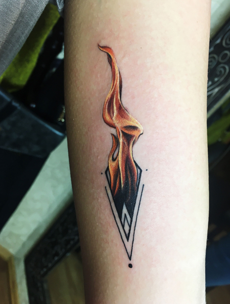 Flame Tattoo