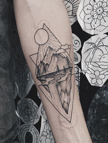 Geometric Tattoo