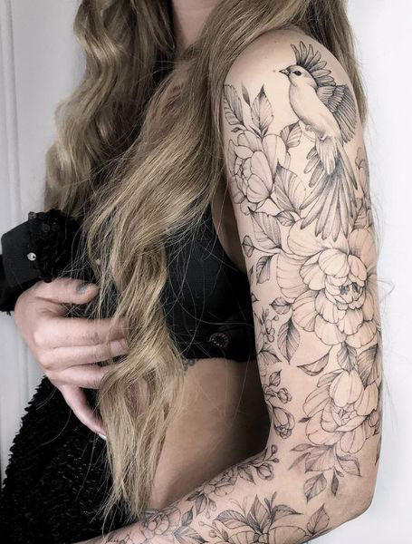 24 Popular Sleeve Tattoos For Women In 2021 The Trend Spotter