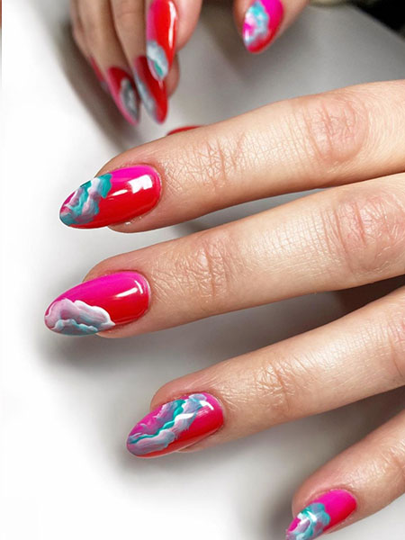 35 Pink Nail Designs For A Modern Girl