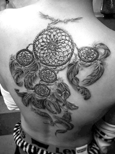 Dragon Tattoo On The Back