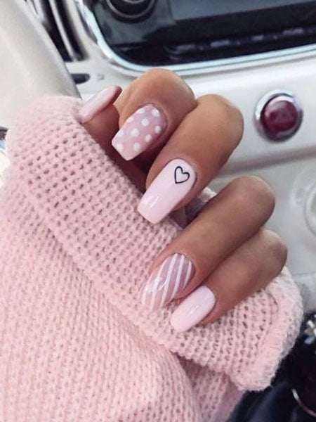 Featured image of post Light Pink Nails With Smiley Face - Cartoon pink border shaped pink border pink border smiley face.