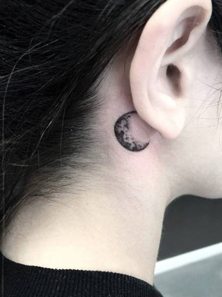 Half Moon Tattoo