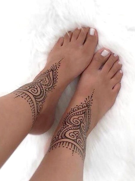 ankle band tattoo womanTikTok Search