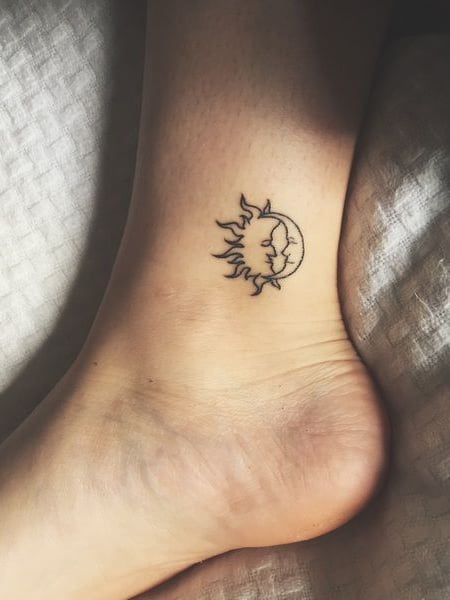 Inner Ankle Tattoo