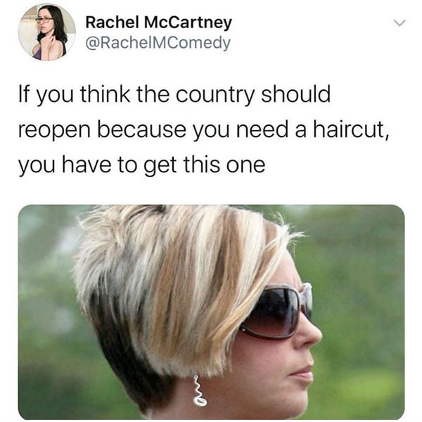 Karen Haircut Covid 19 Meme