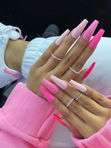 PINK NAIL IDEAS | Gallery posted by Erika Paz | Lemon8