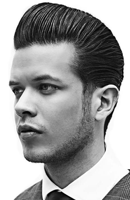 Pin by Lynn Moench Compton on Movies and stars | Long slicked back hair,  Pomade hairstyle men, Slick hairstyles