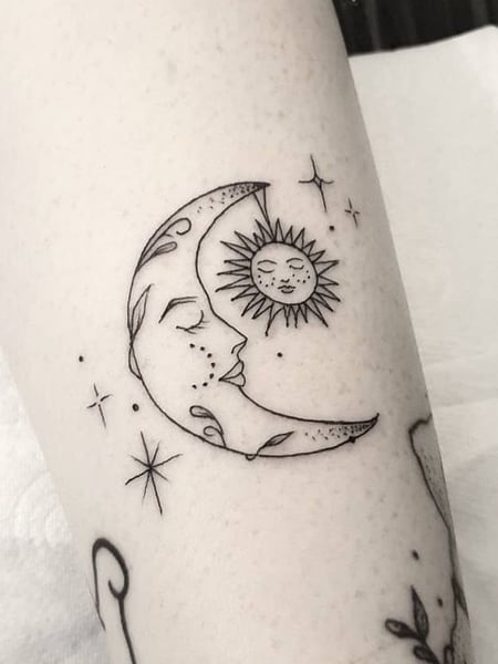 Moon Tattoo Images  Designs