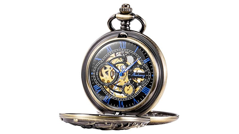 Treeweto Mechanical Pocket Watch