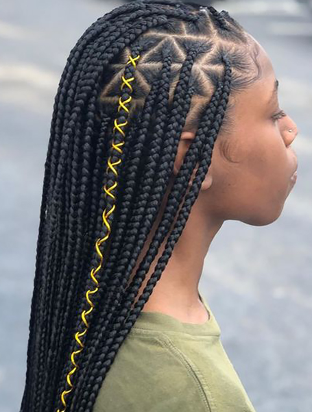 Featured image of post Knotless Medium Box Braids With Beads