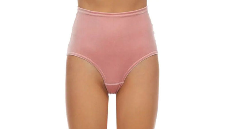 Velvet Socks By Simone Wild High Waist Techno Velvet Briefs