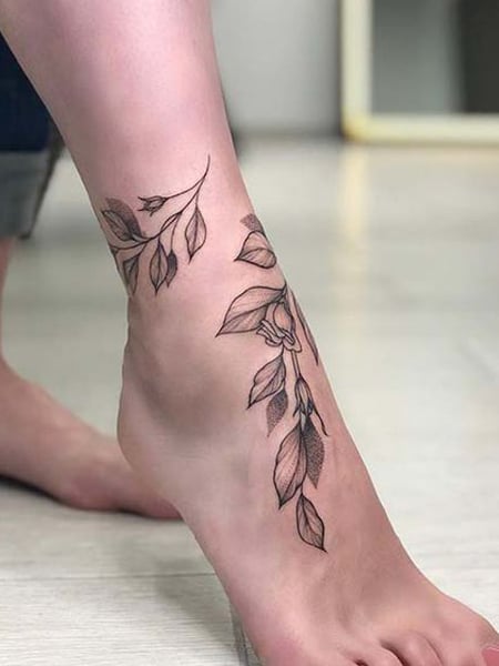 Foot And Ankle Tattoo