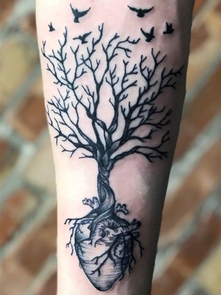 Dead Tree Tattoo