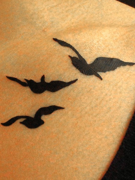 Divergent Bird Tattoo