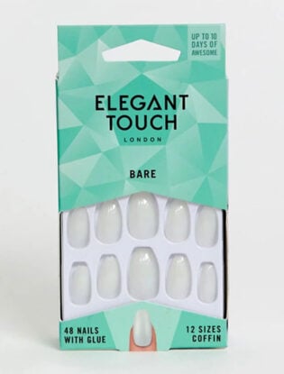 Elegant Touch Totally Bare Coffin Nail