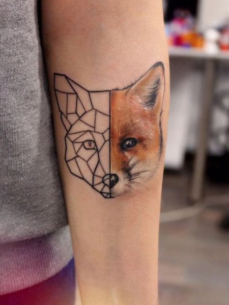 50 Examples of Vibrant Fox Tattoo Designs  Art and Design