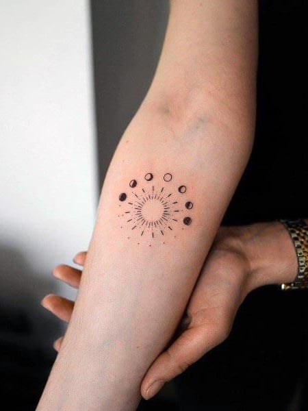 Galaxy Tattoo Ideas 60 Designs and Their Secret Meanings  InkMatch