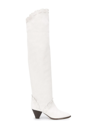 Isabel Marant Over The Knee Low Heel Boots