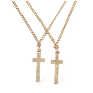 Jesus Double Chain Necklace